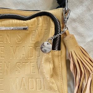 Yellow Steve Madden Mustard Sling/Crossbody Bag